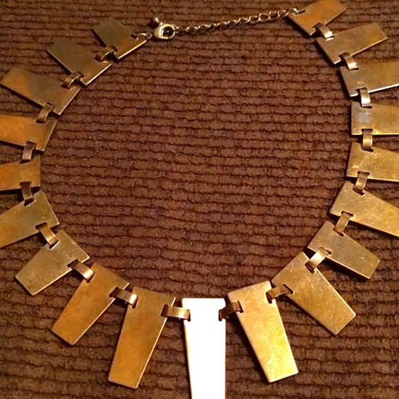 Vintage Jewelry - VTG Gold ToneCollar Necklace